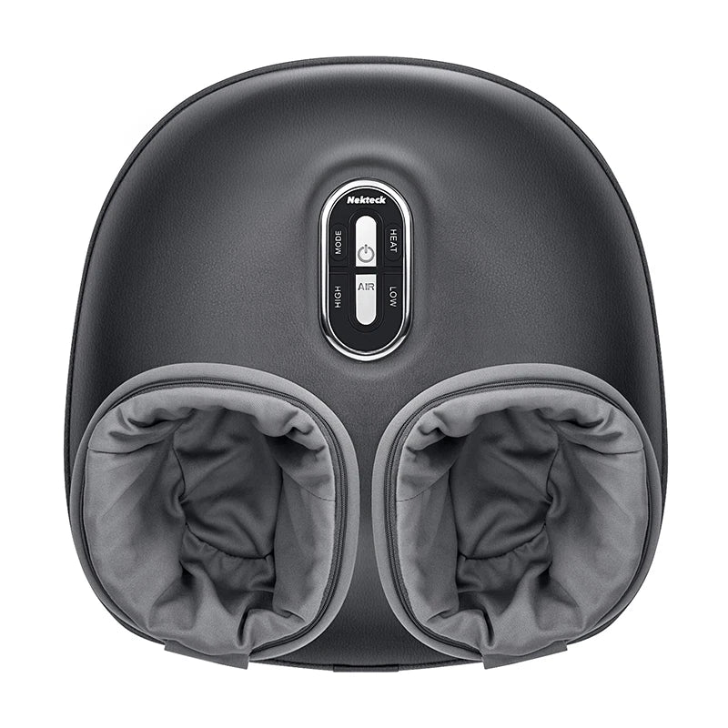 Nekteck Foot Massager Heating Therapy Air Compression Shiatsu - Senior Support Goods