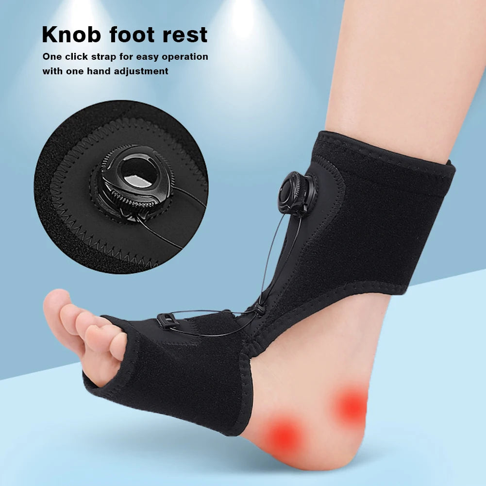 1pc Plantar Fasciitis Night Splint Foldable Ankle Support - Senior Support Goods
