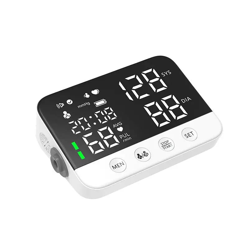 Blood Pressure Monitor Arm Cuff Tensiometer Digital Voice - Senior Support Goods