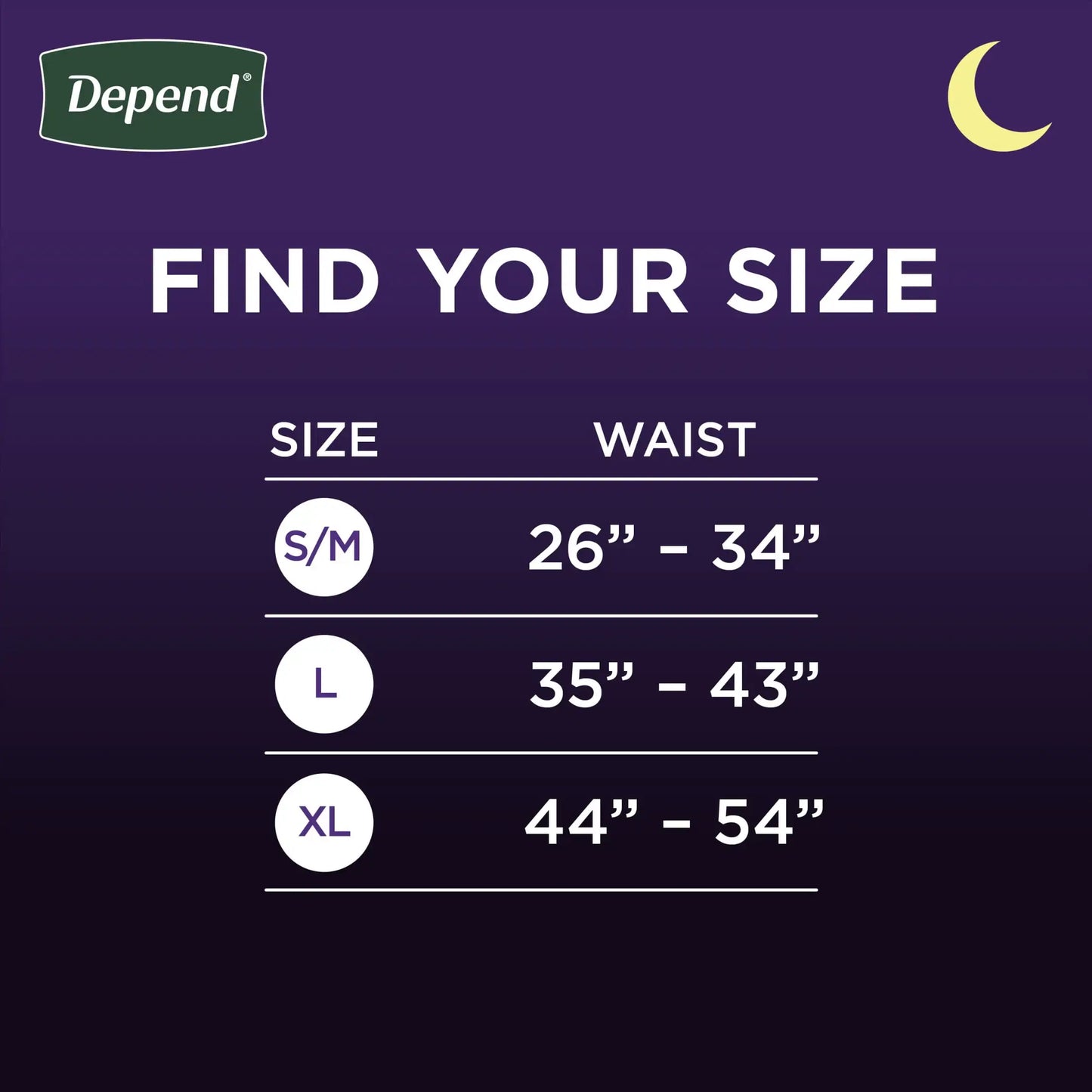 Night Defense Incontinence Underwear for Men XL 12 Count - Senior Support Goods