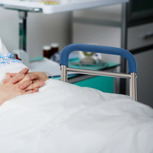 Bedside Assistant Stainless Steel Bedside Handrail Safety Rail - Senior Support Goods