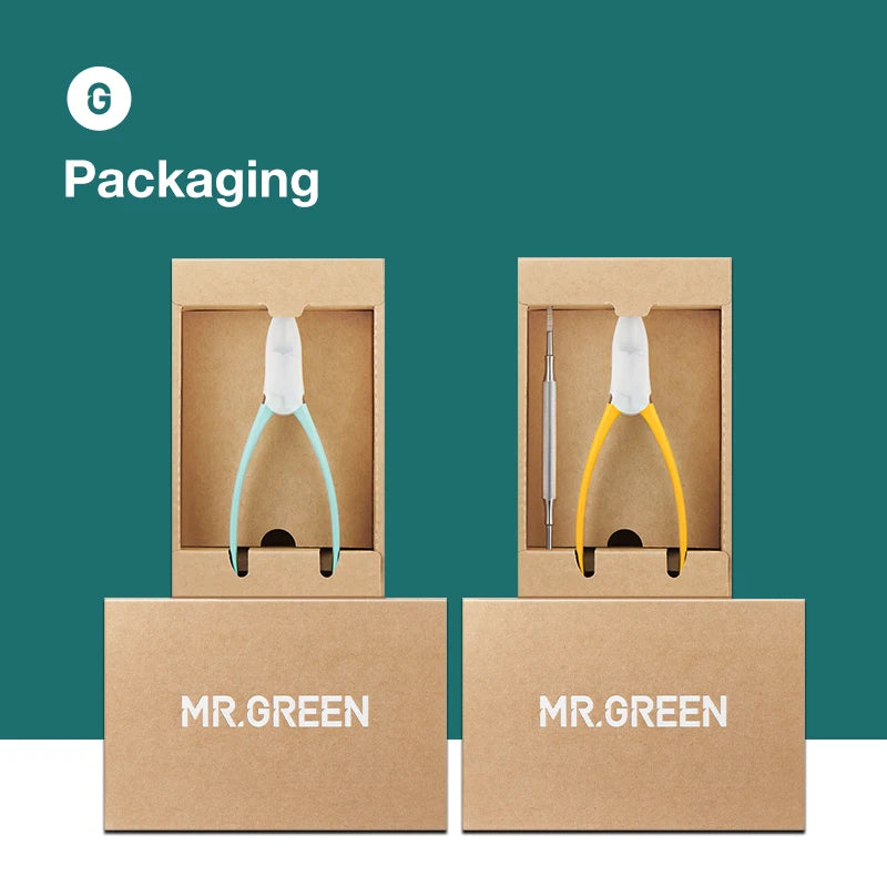 MR.GREEN Ingrown Nail Clippers Toenail Cutter Stainless Steel - Senior Support Goods