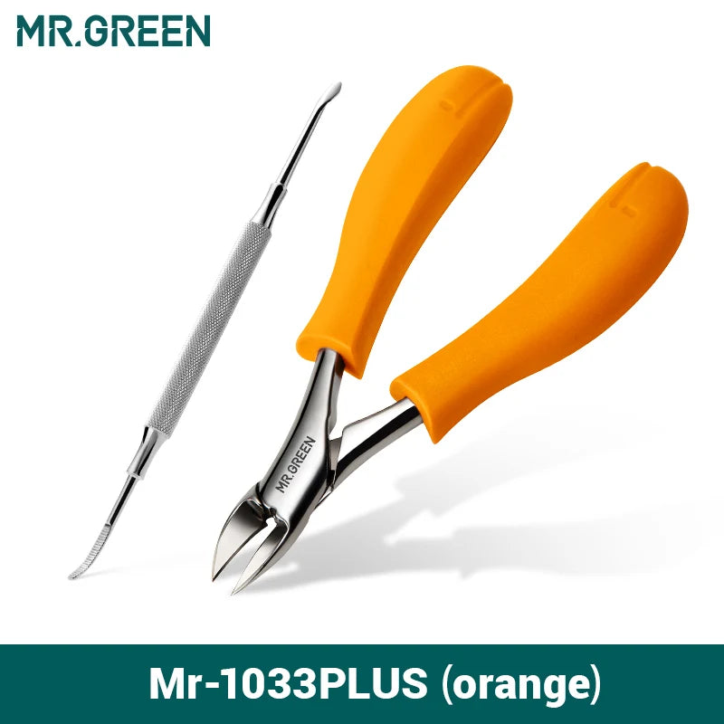 MR.GREEN Nail Clippers Toenail Cutters Professional Tool Set - Senior Support Goods
