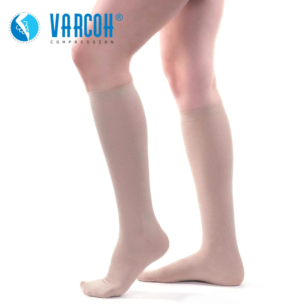 20-30 mmHg Compression Socks Women Men Firm Support Stockings - Senior Support Goods