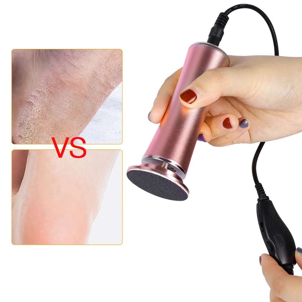 Electric Foot Grinder Remove Foot Heel Dead Skin Calluses - Senior Support Goods