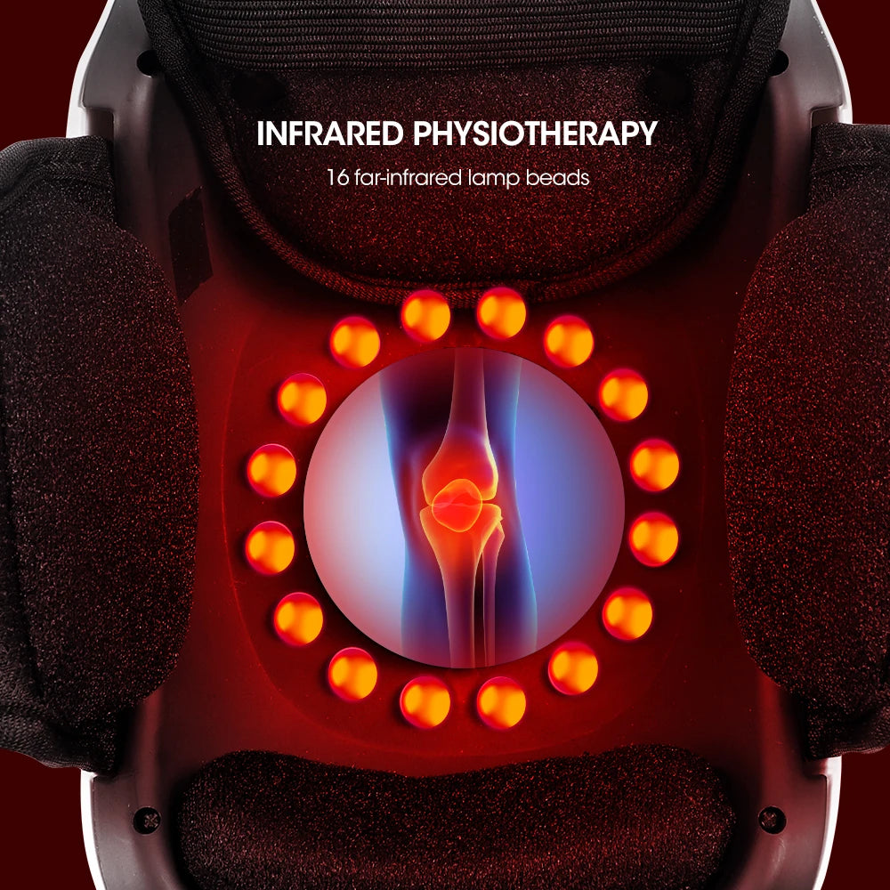 Hot Compress Electric Knee Massagers Relief for Joint Pain - Senior Support Goods