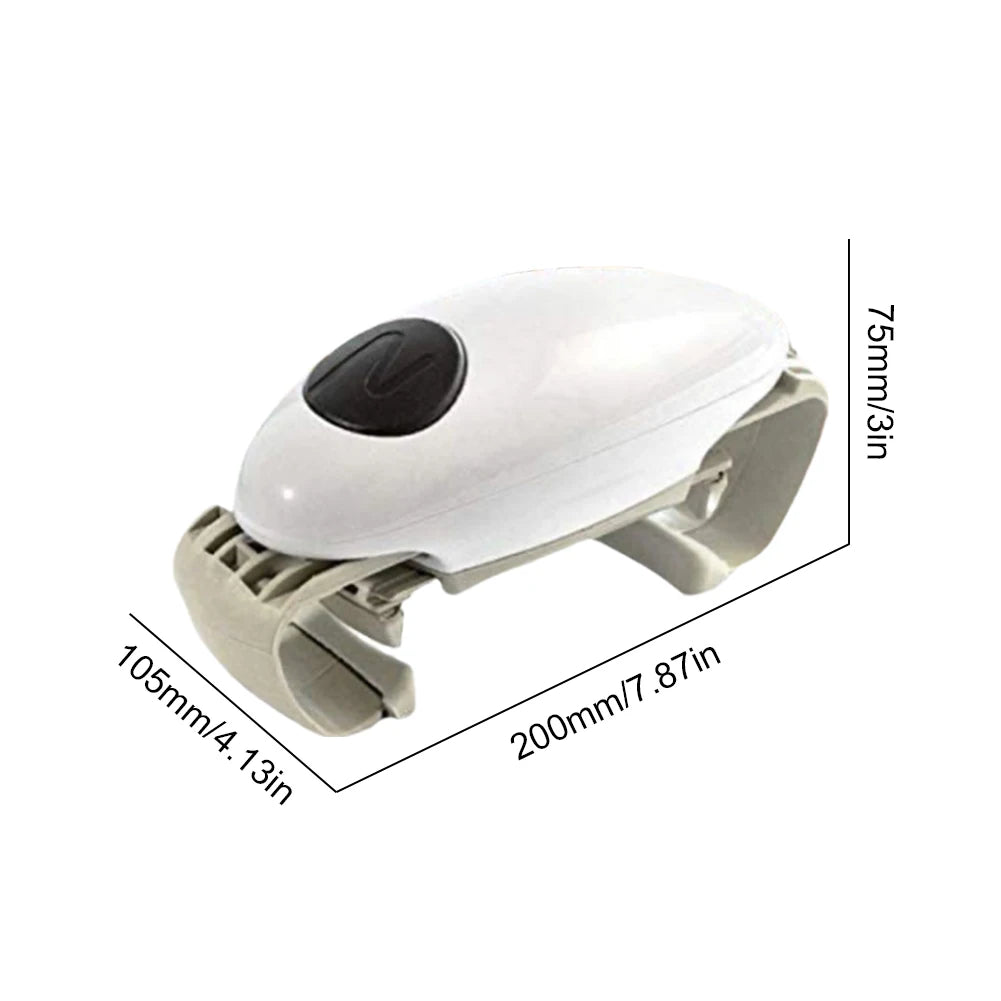 Electric Can Opener Easy to Open Cans and Bottles Battery Operated - Senior Support Goods