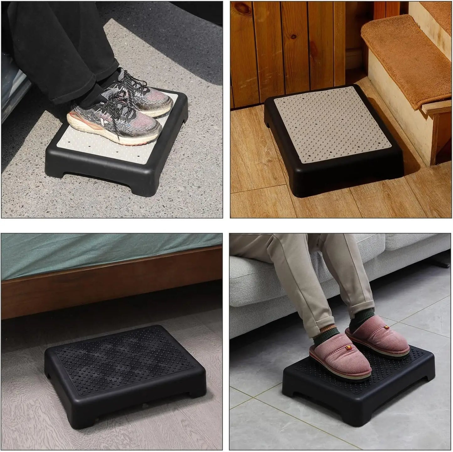 Fotree One Step Stool, Safety Step Platform for Seniors - Senior Support Goods