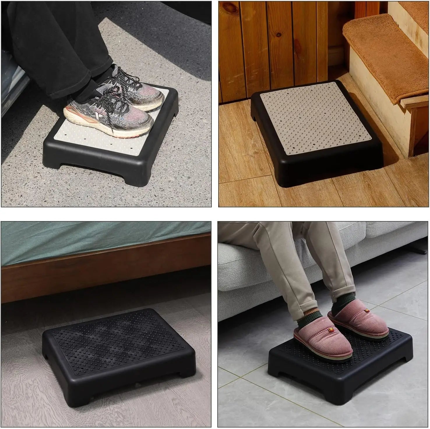 Fotree One Step Stool, Safety Step Platform for Seniors - Senior Support Goods