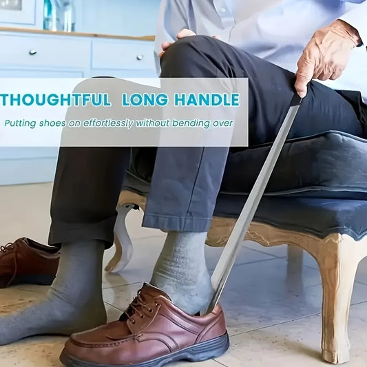 Extra Long Shoe Horn Long Handle For Seniors And Kids - Senior Support Goods