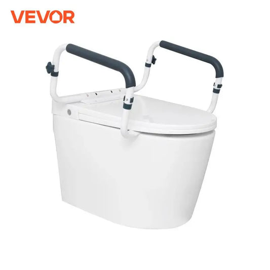 VEVOR Toilet Safety Rail 300LBS Capacity Adjustable Grab Bars - Senior Support Goods