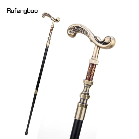 Golden Flower Walking Stick Decorative Vampire Cosplay Cane - Senior Support Goods