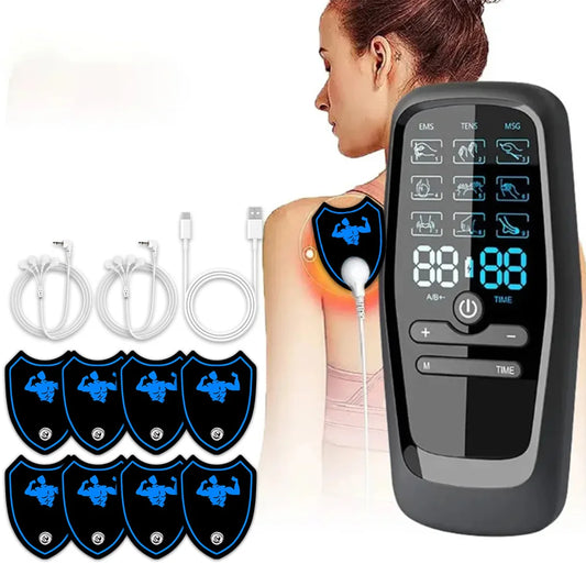 Upgrade Electric Pulse Massager Tens Unit for Pain Relief - Senior Support Goods
