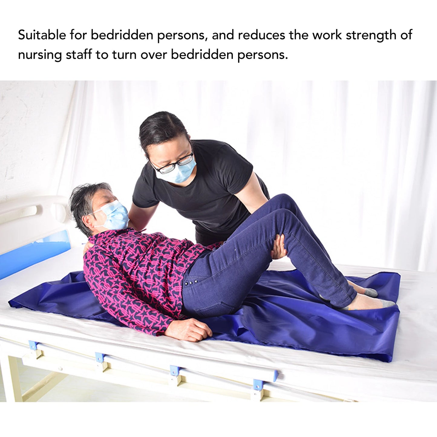 Elderly Slide Sheet Transfer Bed Cloth for Patient Movement - Senior Support Goods