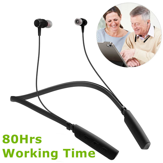 JINGHAO Neckband Hearing Amplifier Rechargeable Hearing Aids - Senior Support Goods