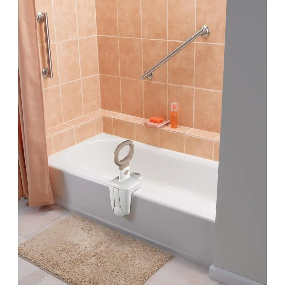 Bath Safety Adjustable Tub Grip, Glacier for Secure Bathing - Senior Support Goods