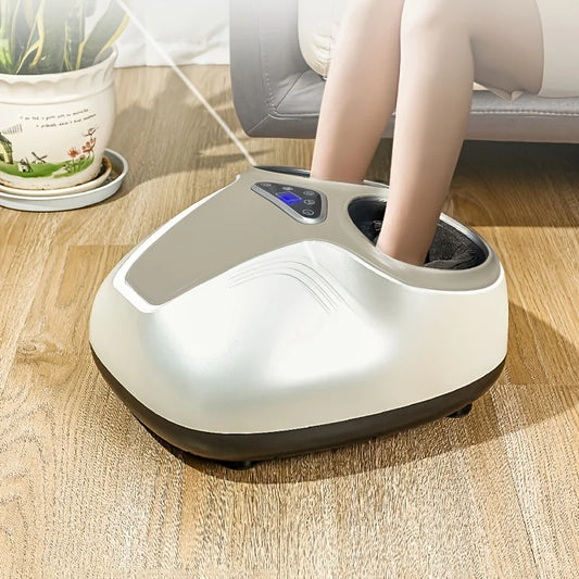 1 Piece Foot Massager with Hot Compress for Home Use Gift - Senior Support Goods