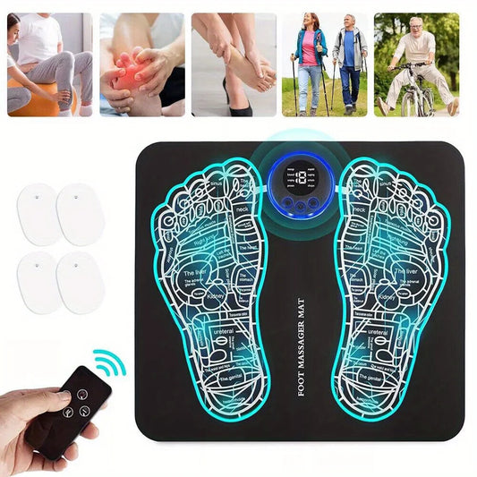 Get Relief with This Electric EMS Foot and Leg Massager - Senior Support Goods