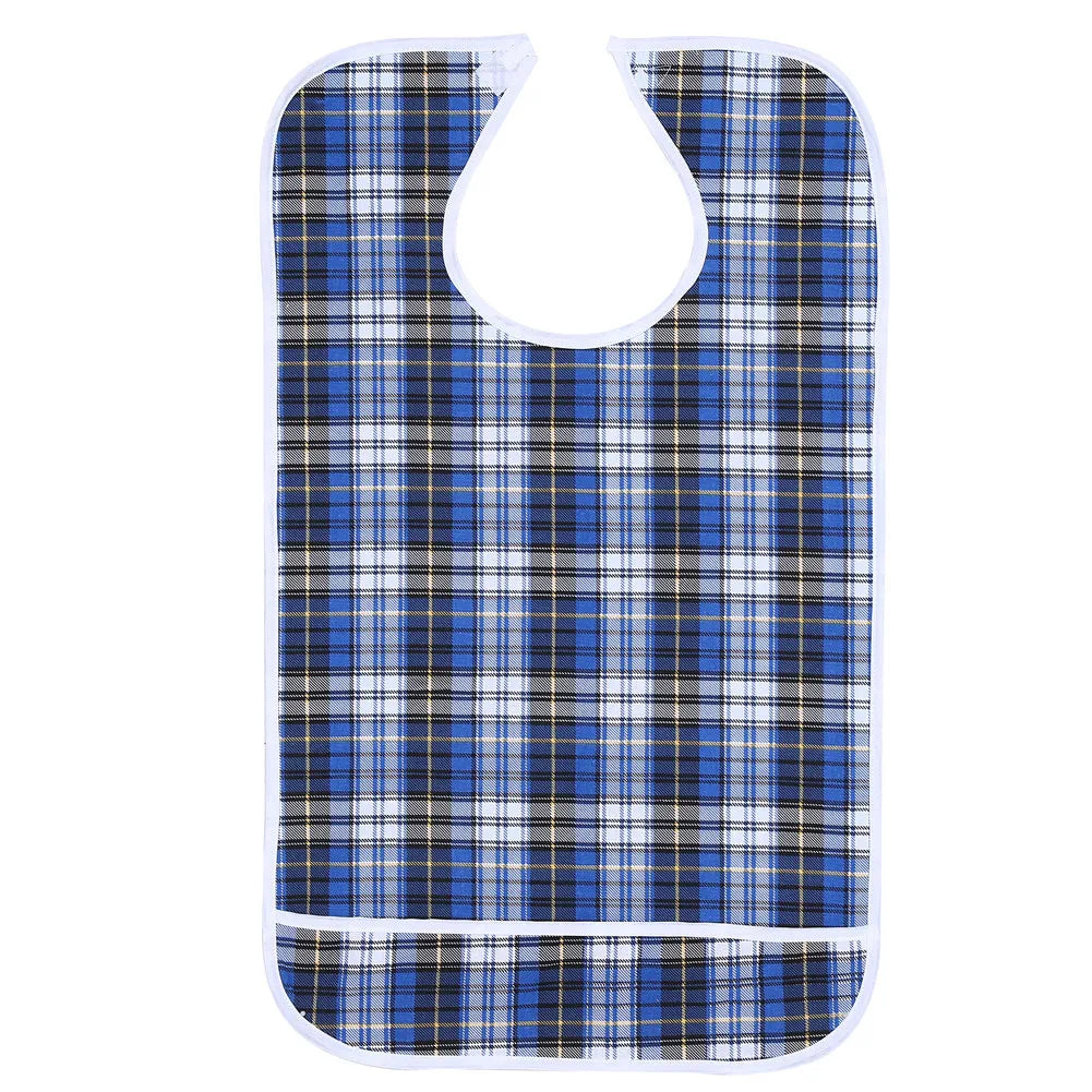 Clothing Protector Bib Adult Bib Waterproof Elder Mealtime Aid - Senior Support Goods