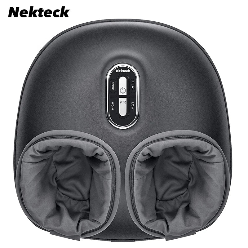 Nekteck Foot Massager Heating Therapy Air Compression Shiatsu - Senior Support Goods