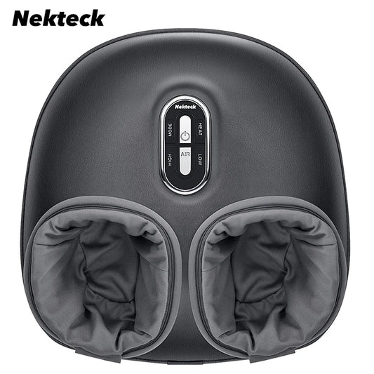Nekteck Foot Massager Heating Therapy Air Compression Shiatsu - Senior Support Goods