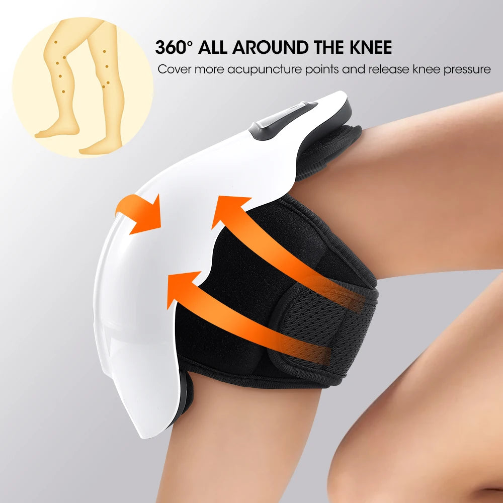 Hot Compress Electric Knee Massagers Relief for Joint Pain - Senior Support Goods