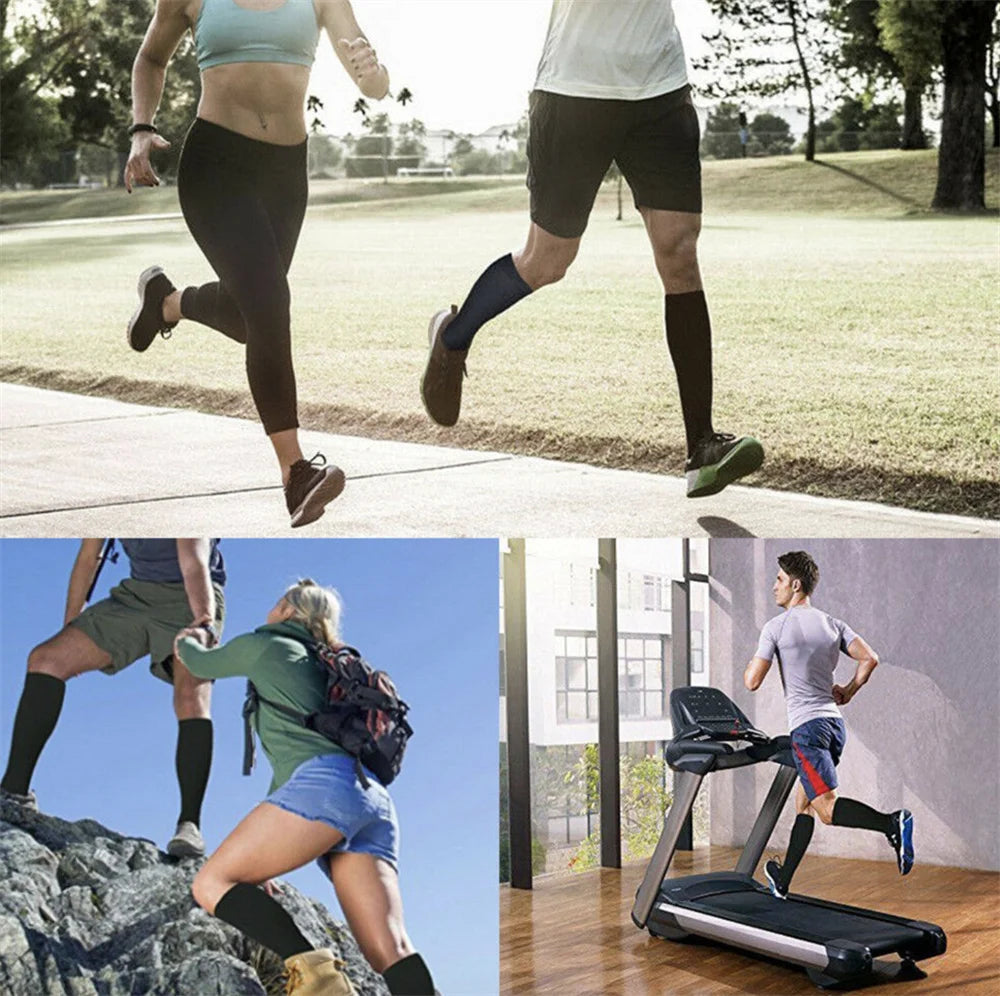 6 Pair Copper Compression Socks Women Men Anti Fatigue Relief - Senior Support Goods