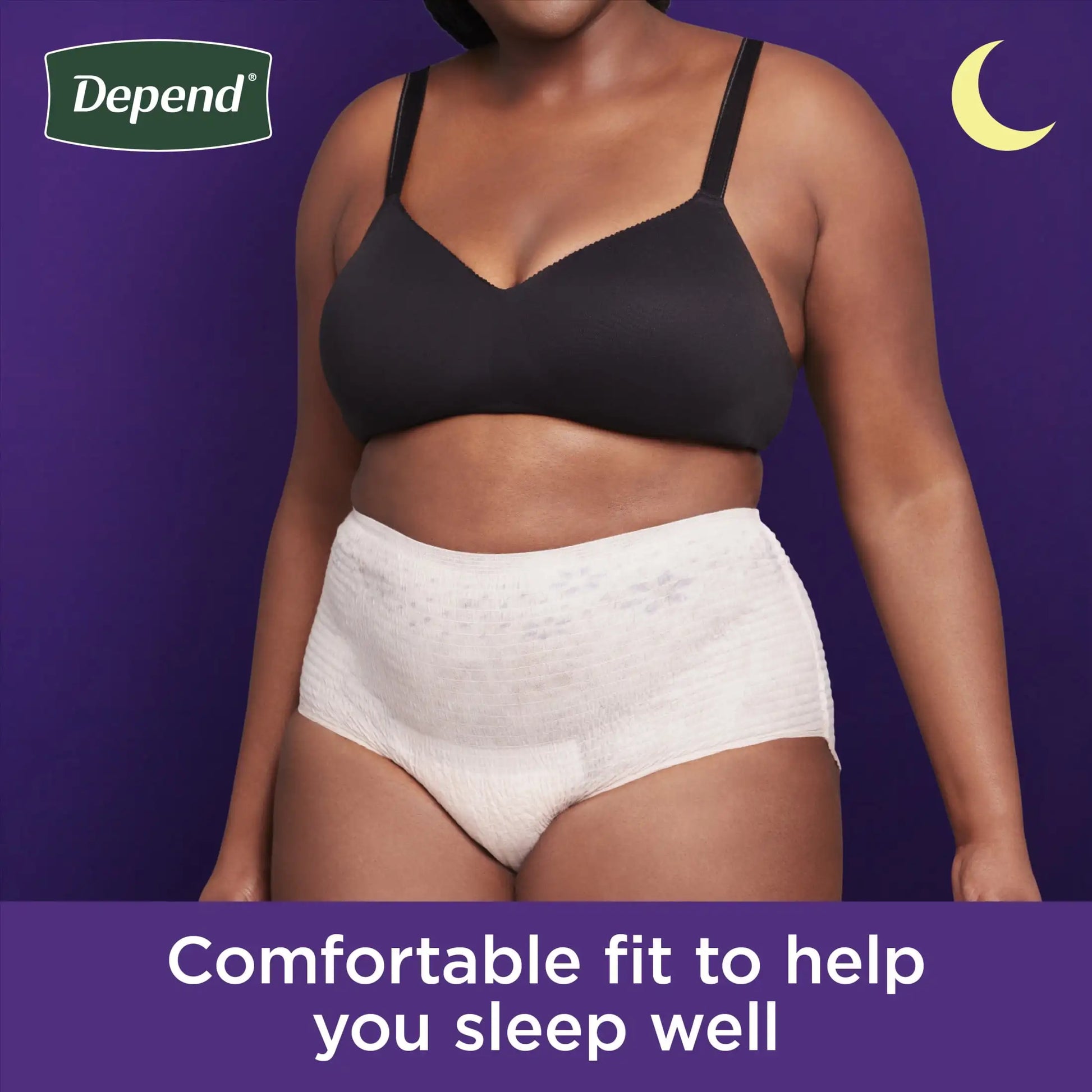 Night Defense Incontinence Underwear for Women, Adult Diapers, M, 15 Count - Senior Support Goods