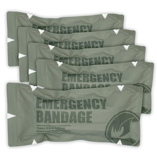Rhino Rescue 4/6 Inch Israeli Emergency Bandage Trauma Dressing - Senior Support Goods