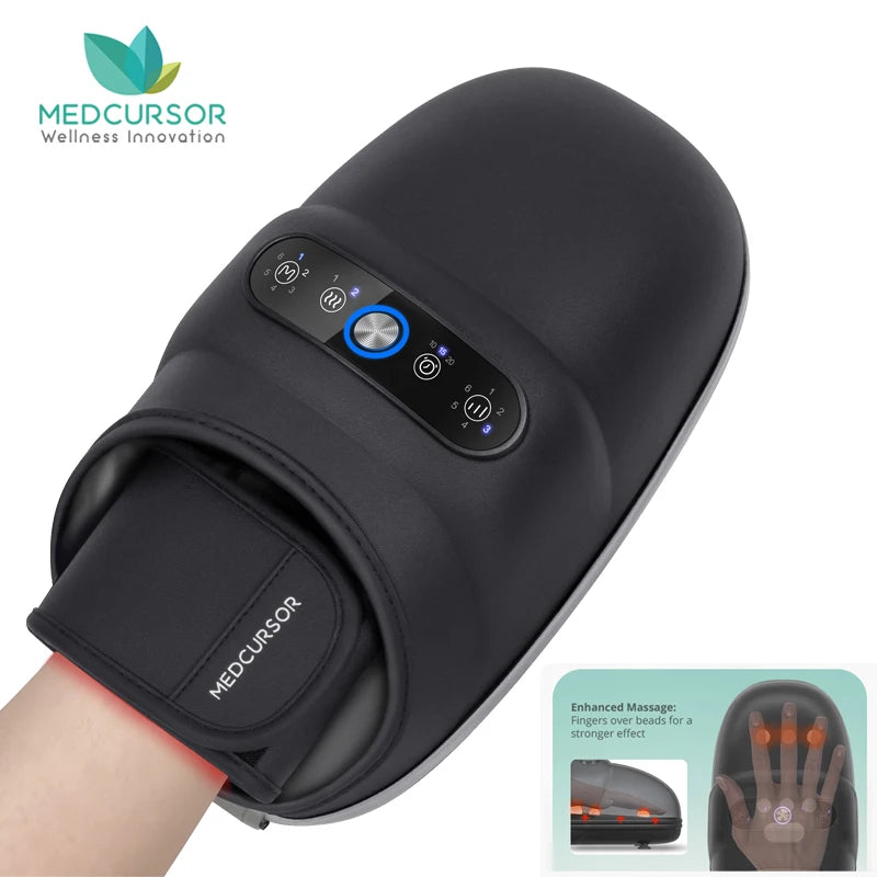 Wireless Electric Hand Massager for Arthritis and Muscle Relaxation - Senior Support Goods