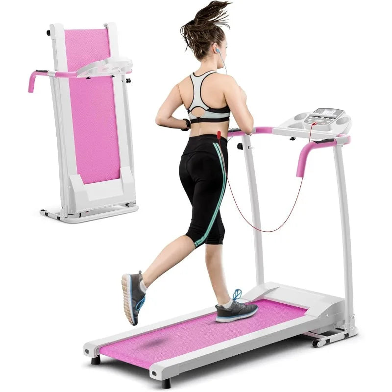 Foldable Treadmill, Portable Treadmill with 12 Preset Programs - Senior Support Goods
