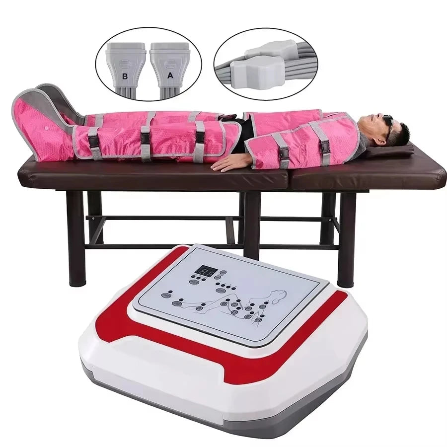 Pressotherapy Machine Purple Lymphatic Massage Device High-Precision - Senior Support Goods