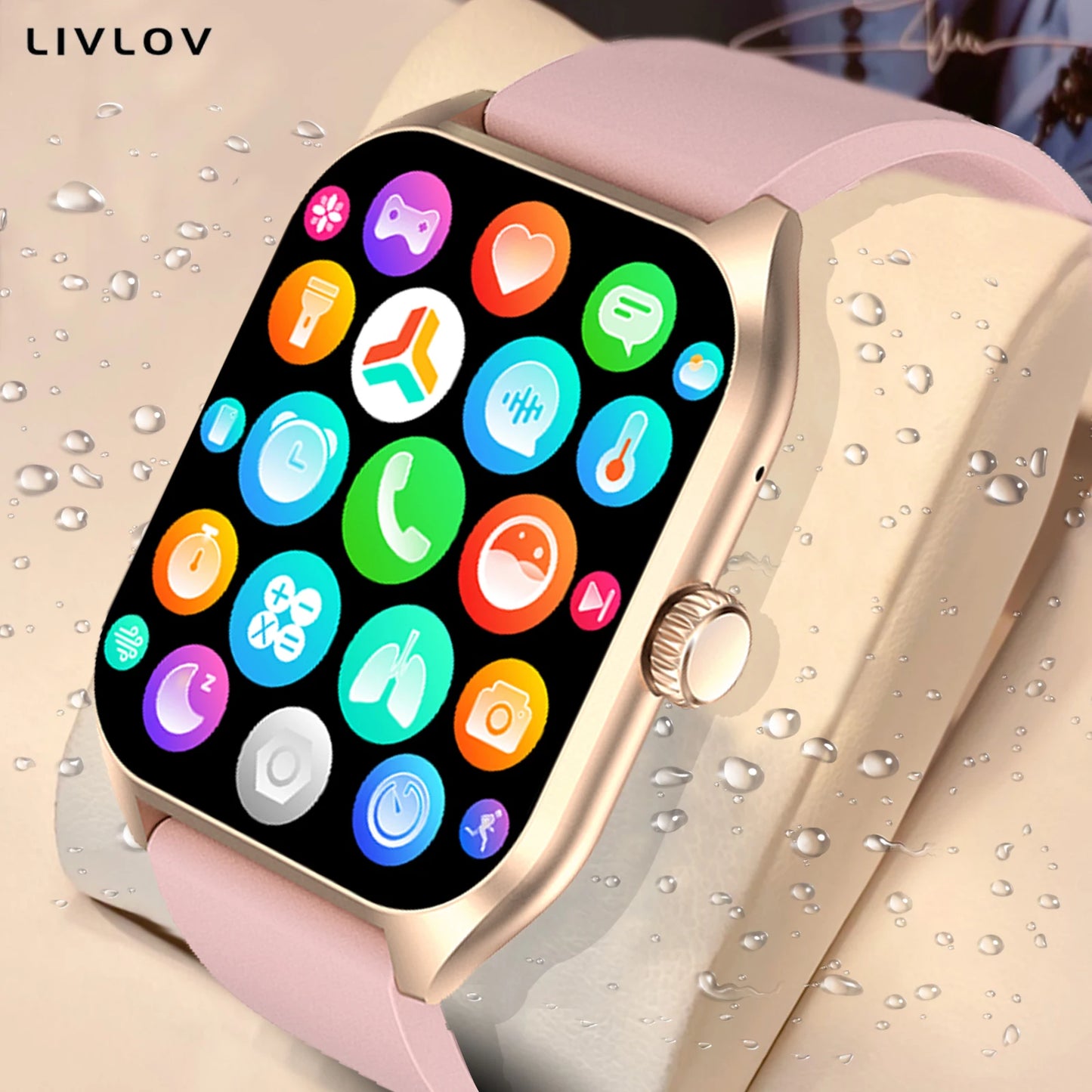AI Voice Assistant Smart Watch for Men Women with HD Screen - Senior Support Goods