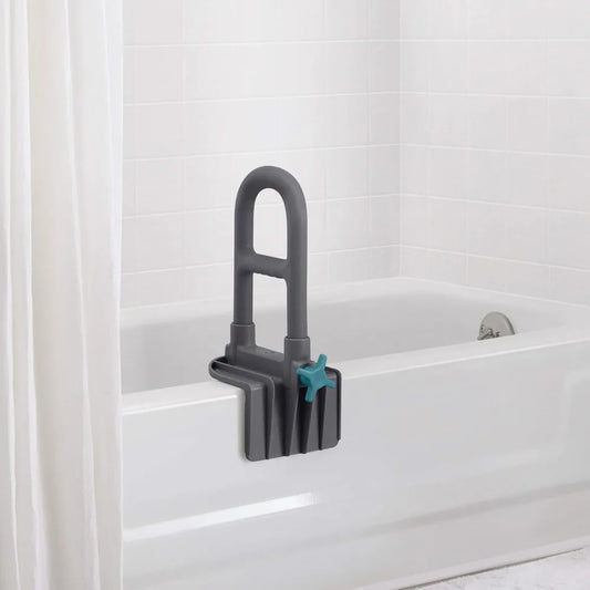 Deluxe Plastic Tub Grab Bar, Microban Protection, 250lb Capacity - Senior Support Goods