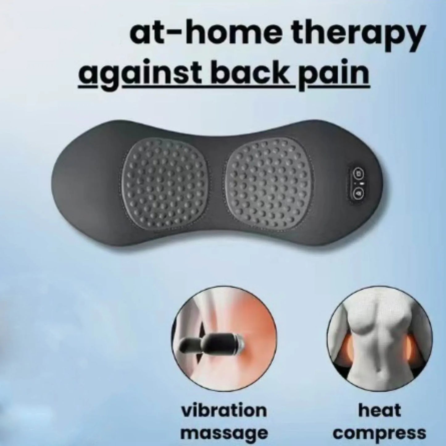 Massager Cervical Pillow Lumbar Pillow Hot Compress Massage - Senior Support Goods