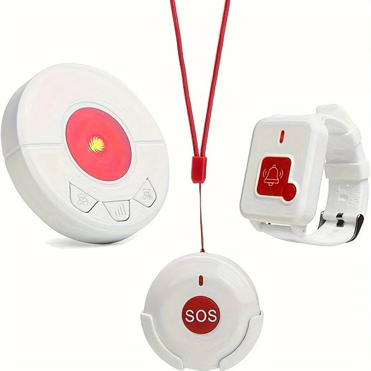 Caregiver Pager Alert Button For Seniors At Home Medical Alert - Senior Support Goods