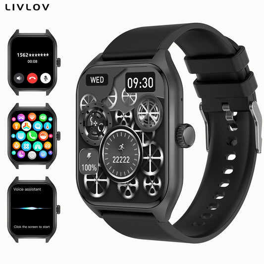 AI Voice Assistant Smart Watch for Men Women with HD Screen - Senior Support Goods